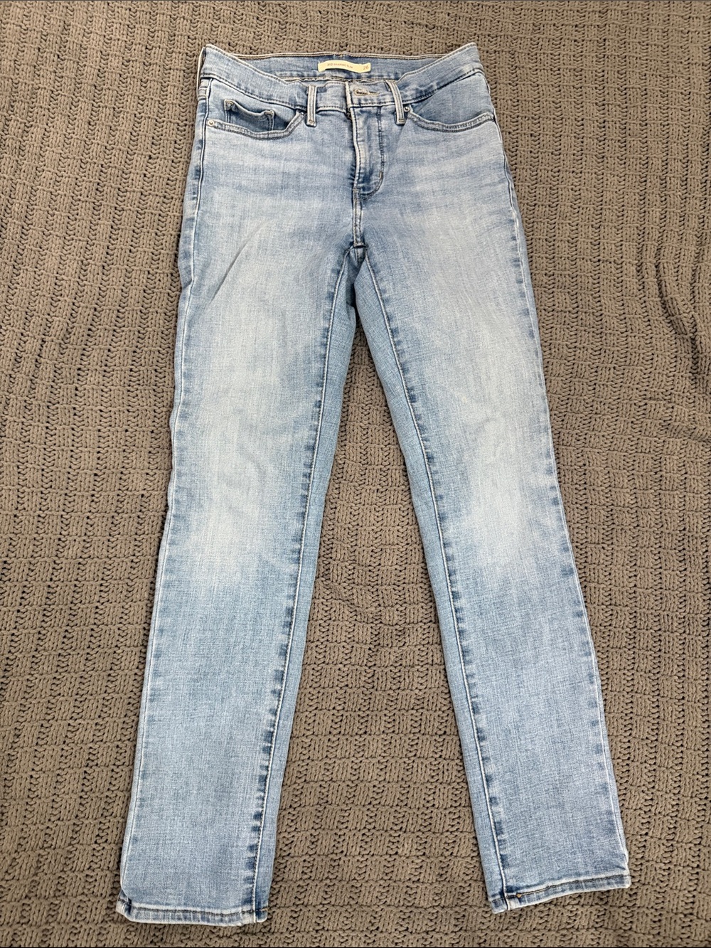Levi's Light Blue Skinny Jeans